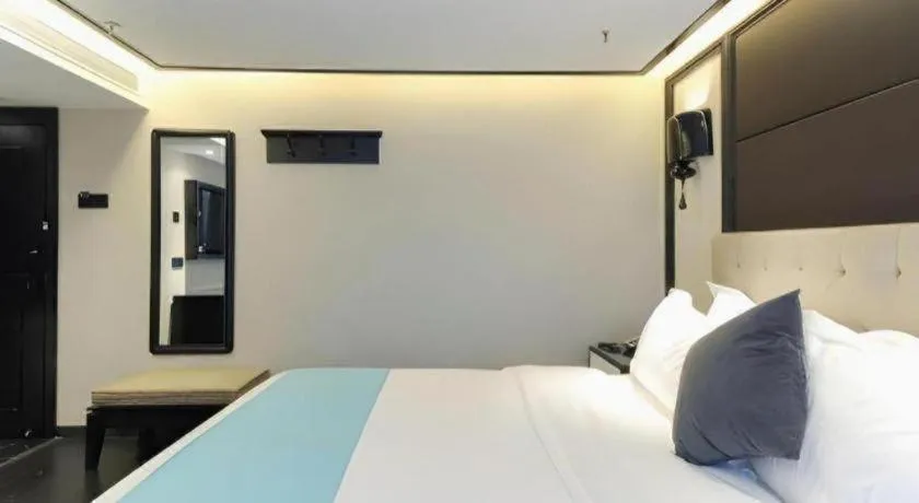 Bed in Xana Hotelle·Nanchang Bayi Square Metro Station