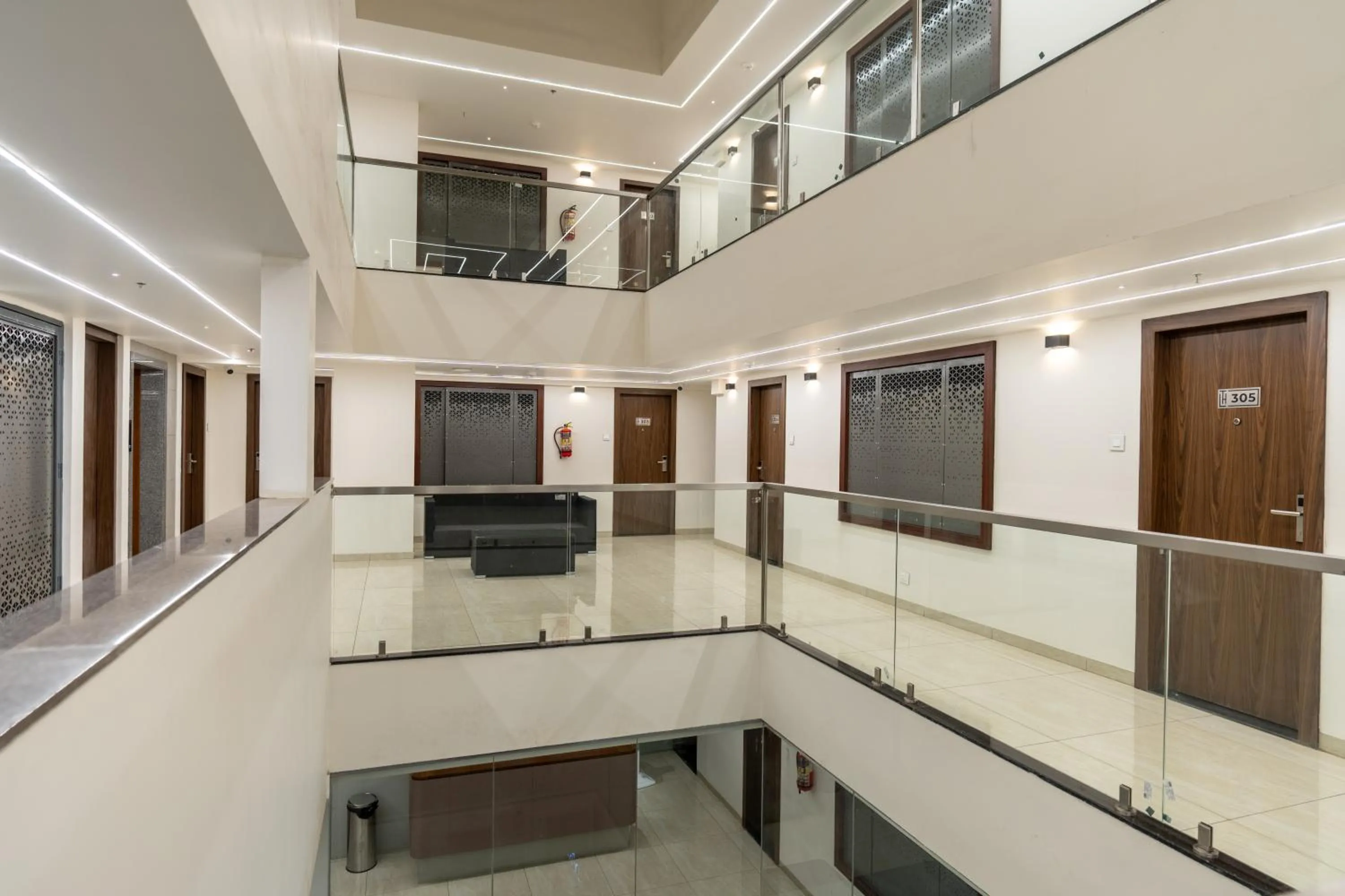 Property building in The Living Hub Business Hotel, Kolhapur