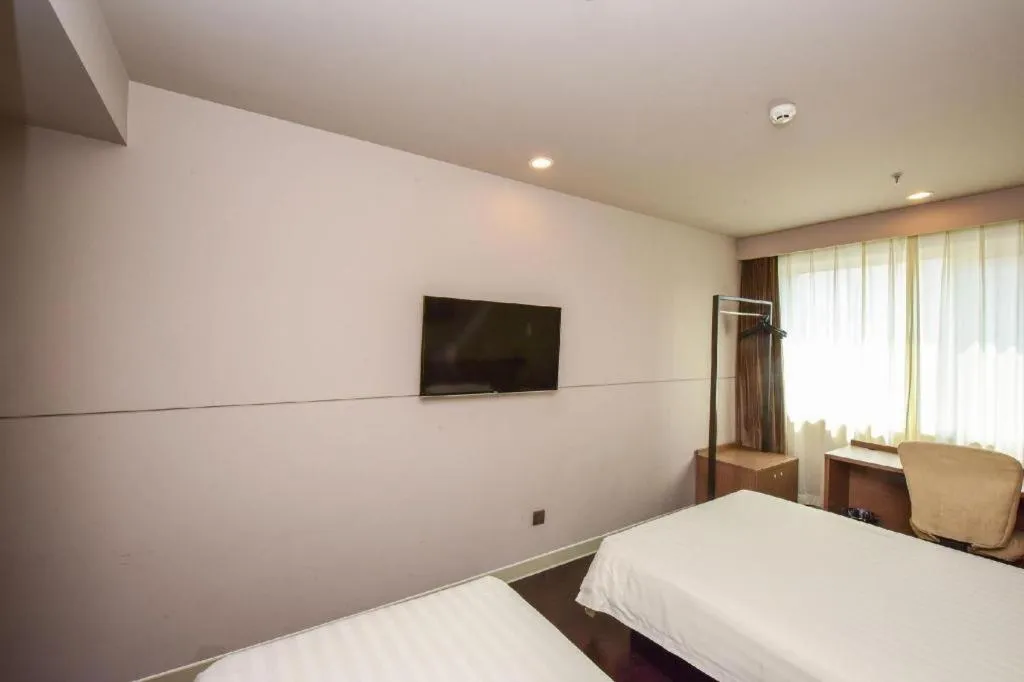 Bed in Jinjiang Inn Style Shijiazhuang Zhongshan Xi Road Yuxi Park