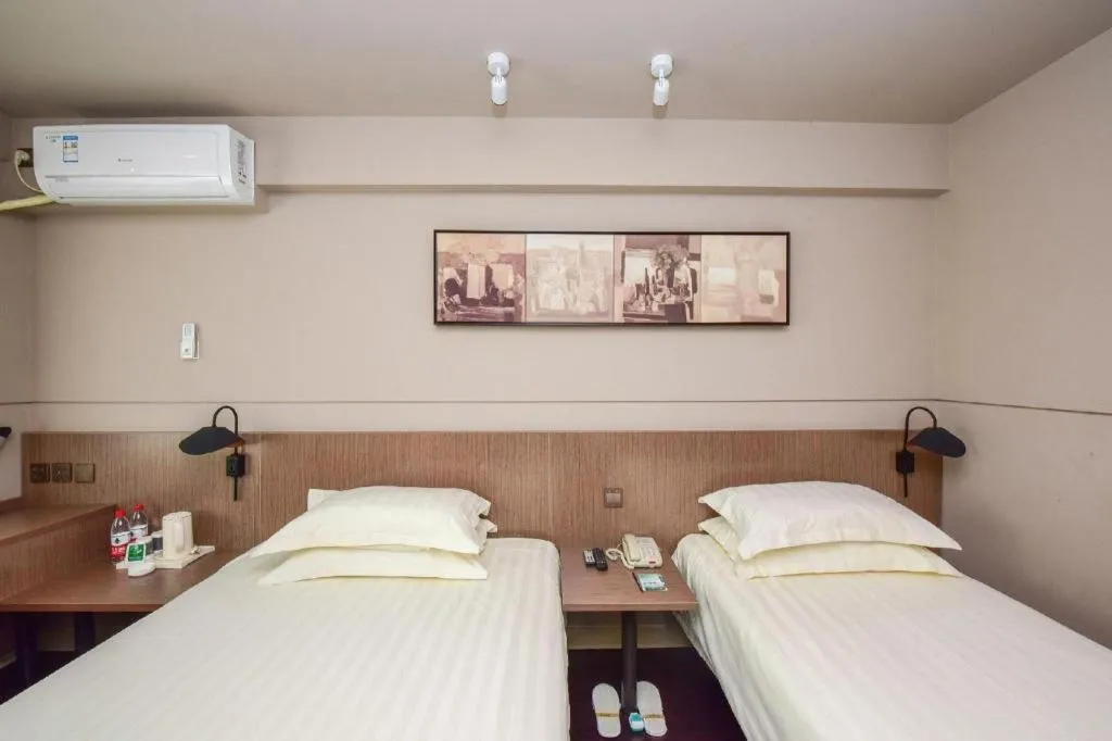 Bed in Jinjiang Inn Style Shijiazhuang Zhongshan Xi Road Yuxi Park