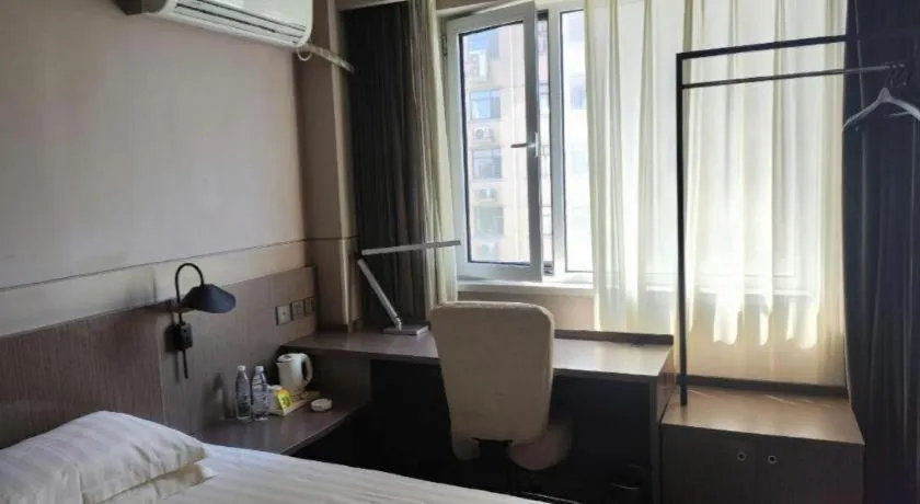 Bed in Jinjiang Inn Style Shijiazhuang Zhongshan Xi Road Yuxi Park