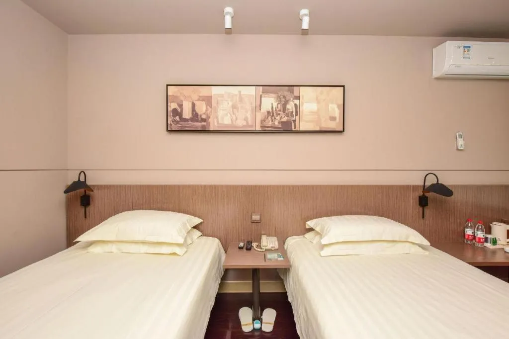 Bed in Jinjiang Inn Style Shijiazhuang Zhongshan Xi Road Yuxi Park