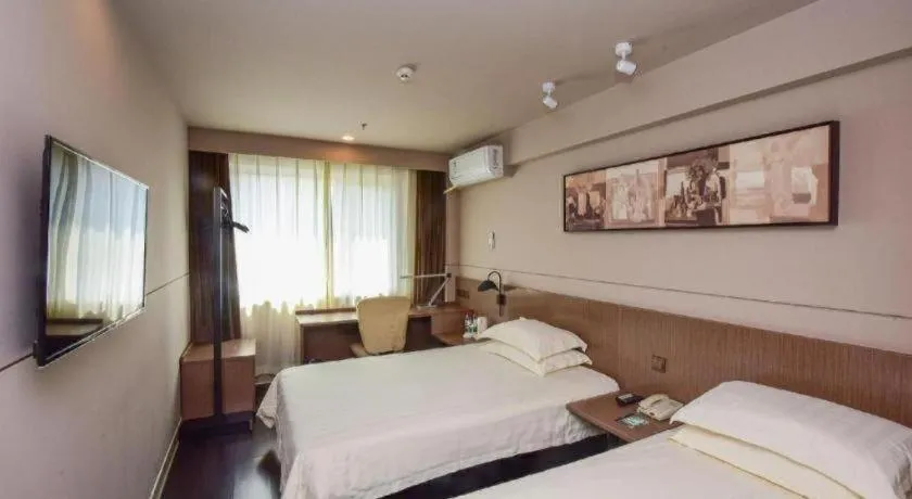 Bed in Jinjiang Inn Style Shijiazhuang Zhongshan Xi Road Yuxi Park