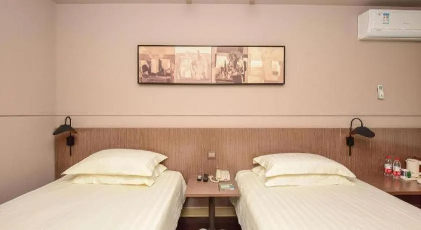 Bed in Jinjiang Inn Style Shijiazhuang Zhongshan Xi Road Yuxi Park