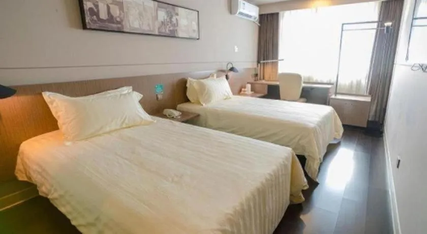 Bed in Jinjiang Inn Style Shijiazhuang Zhongshan Xi Road Yuxi Park
