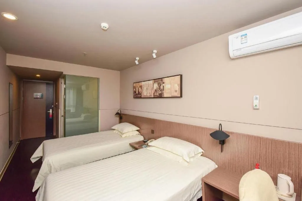 Bed in Jinjiang Inn Style Shijiazhuang Zhongshan Xi Road Yuxi Park