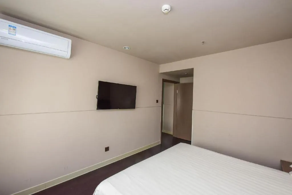 Bed in Jinjiang Inn Style Shijiazhuang Zhongshan Xi Road Yuxi Park