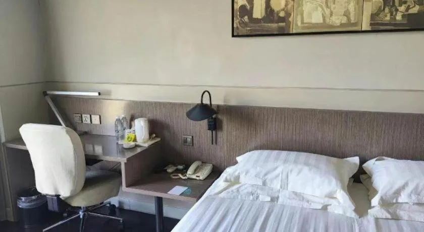 Bed in Jinjiang Inn Style Shijiazhuang Zhongshan Xi Road Yuxi Park