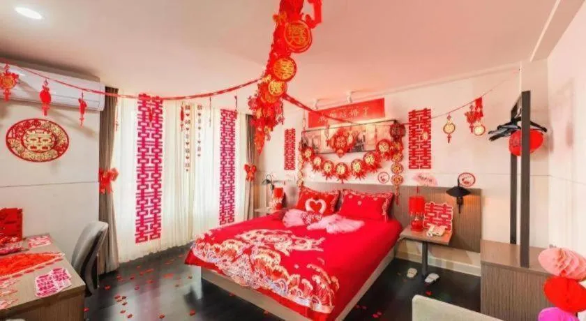 Bed in Jinjiang Inn Select Changchun Yuanda Street