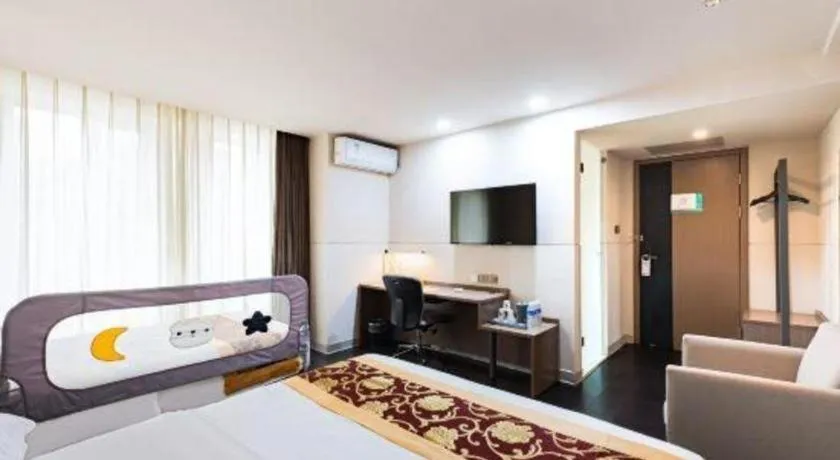 Bed in Jinjiang Inn Select Changchun Yuanda Street