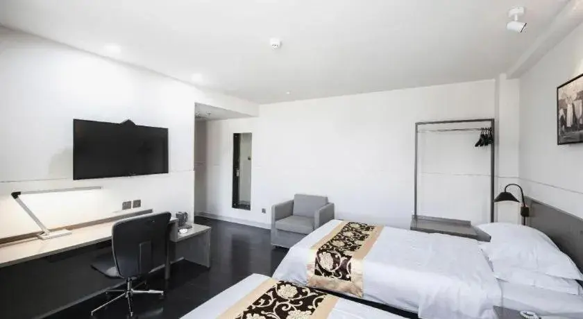 Bed in Jinjiang Inn Select Changchun Yuanda Street Bed in Jinjiang Inn Select Changchun Yuanda Street