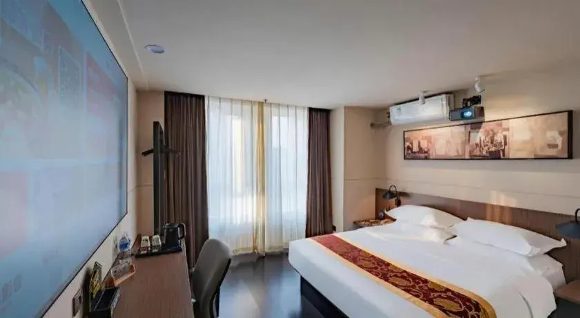 Bed in Jinjiang Inn Select Changchun Yuanda Street Bed in Jinjiang Inn Select Changchun Yuanda Street