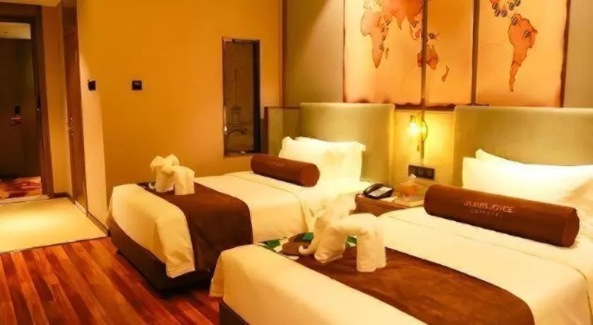 Bed in James Joyce Coffetel·Changchun Railway Station