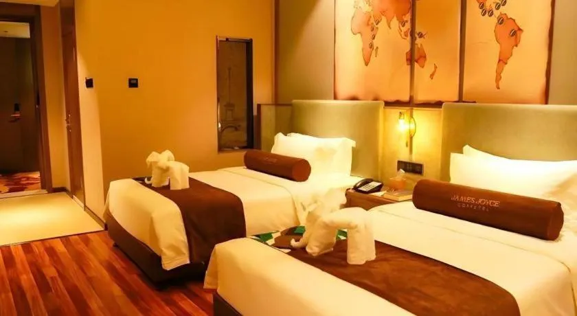 Bed in James Joyce Coffetel·Changchun Railway Station