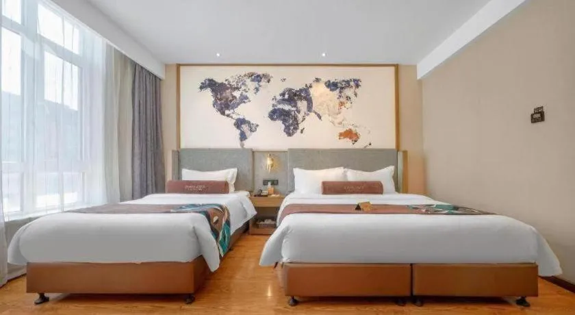 Bed in James Joyce Coffetel·Changchun Railway Station