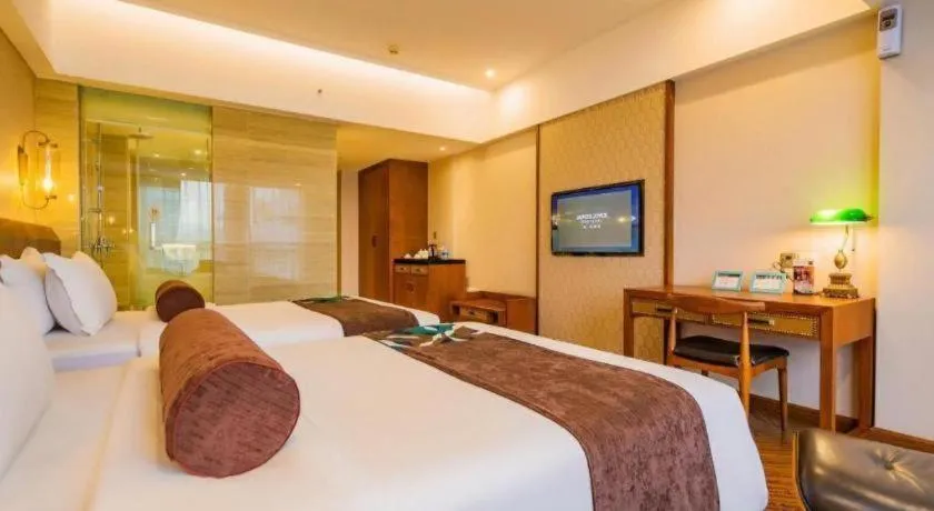 Bed in James Joyce Coffetel Chengdu Century City Convention and Exhibition Center