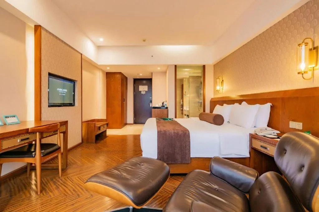 Bed in James Joyce Coffetel Chengdu Century City Convention and Exhibition Center