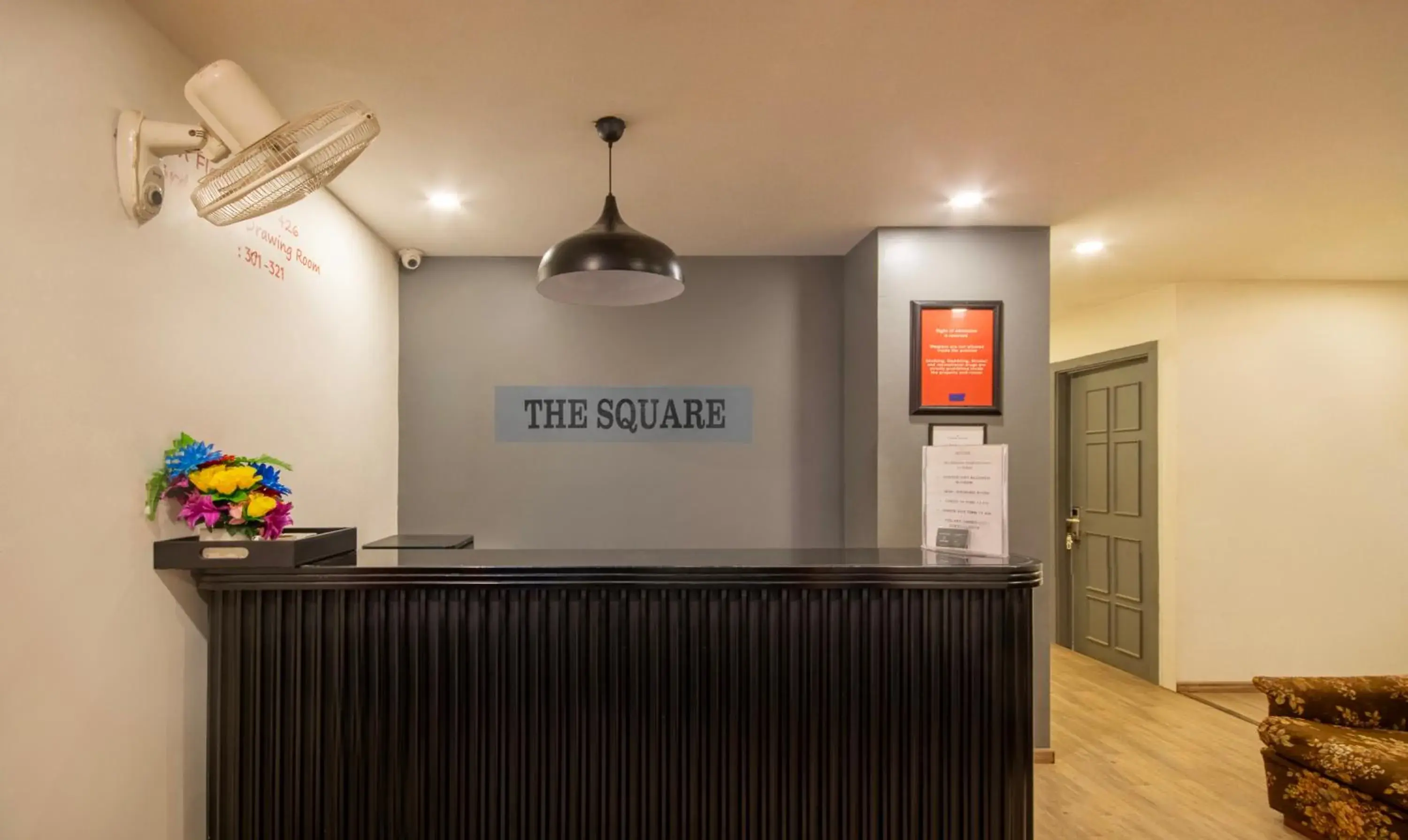 Lobby or reception in Treebo The Square Lobby or reception in Treebo The Square