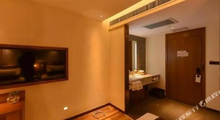 Bed in James Joyce Coffetel·Beijing Yizhuang Development Zone Dazu Square Tongji Road