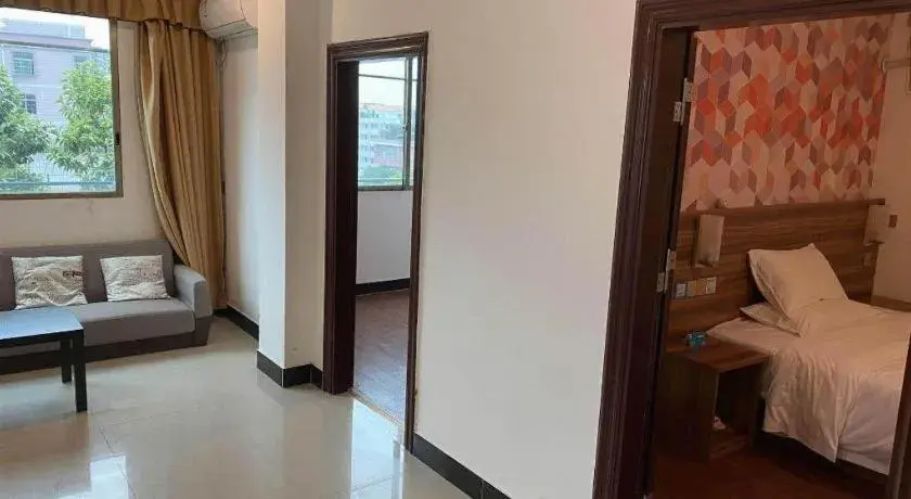 Bed in PAI Hotel Guangzhou Baiyun International Airport Zhongluotan Zhuliao Metro Station Bed in PAI Hotel Guangzhou Baiyun International Airport Zhongluotan Zhuliao Metro Station