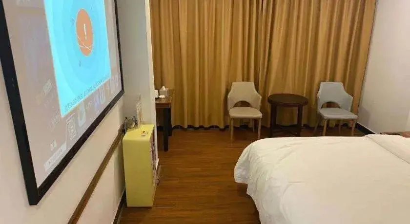 Bed in PAI Hotel Guangzhou Baiyun International Airport Zhongluotan Zhuliao Metro Station Bed in PAI Hotel Guangzhou Baiyun International Airport Zhongluotan Zhuliao Metro Station