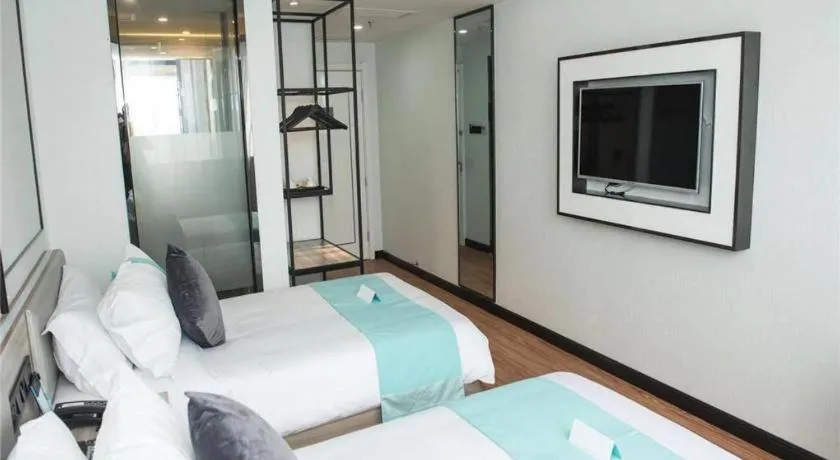 Bed in Xana Lite Tianjin Beizhakou Town