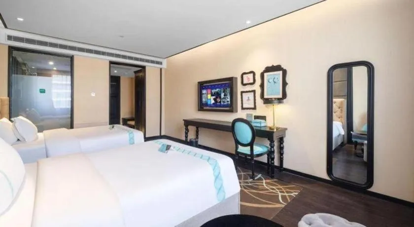 Bed in Xana Hotelle·Yutian