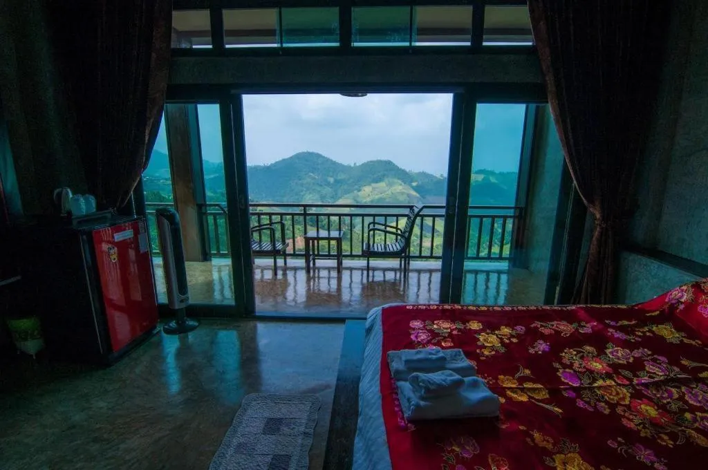 Bed in Baan Hom Muen Li