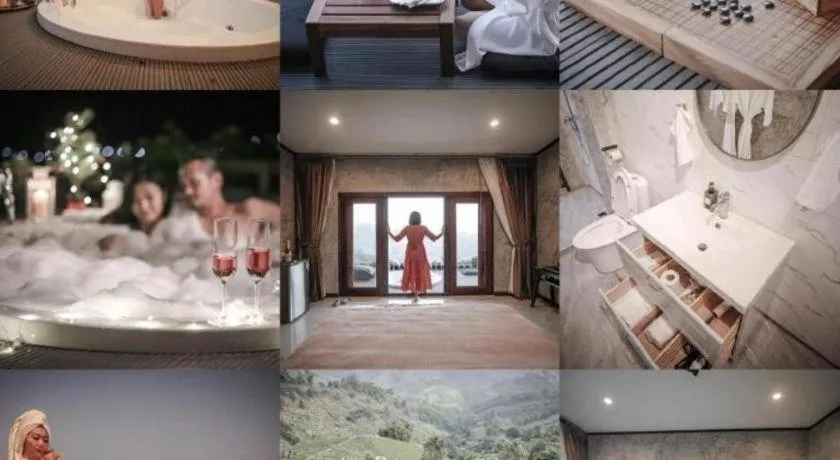 Bed in Baan Hom Muen Li