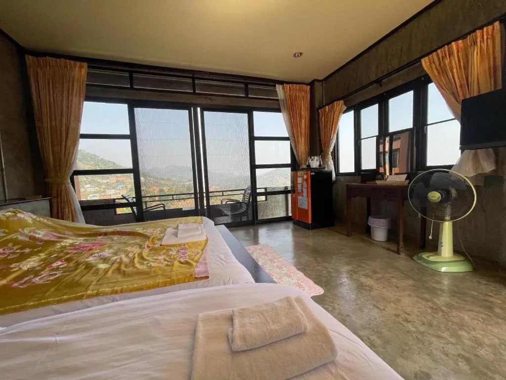 Bed in Baan Hom Muen Li