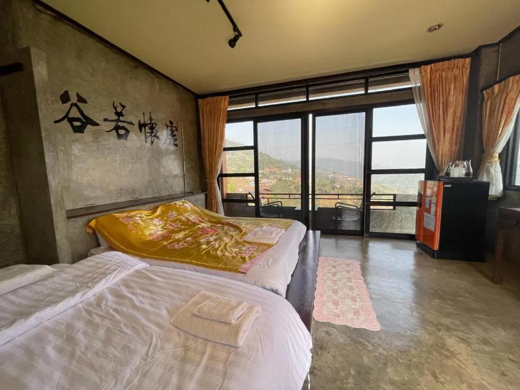 Bed in Baan Hom Muen Li