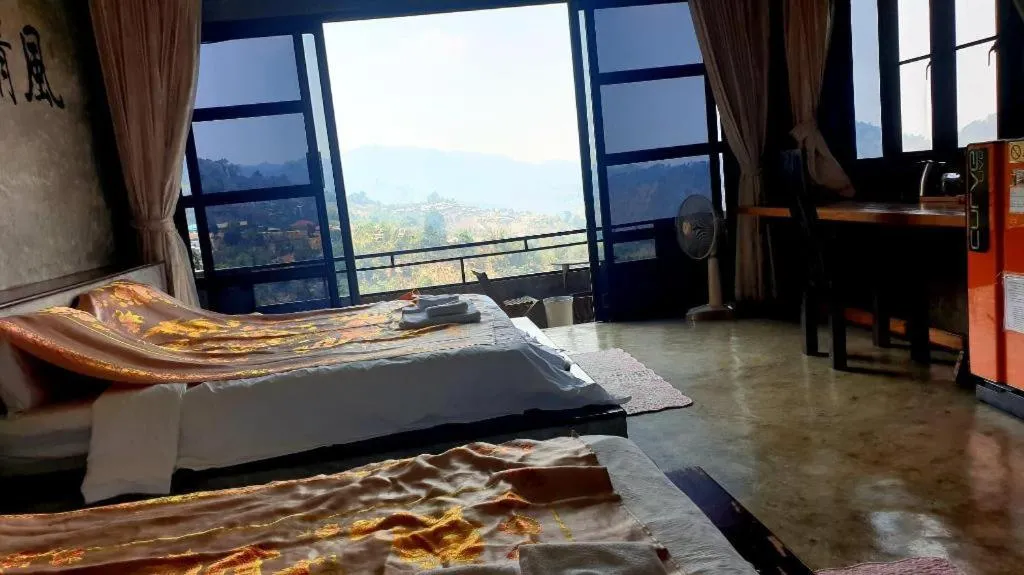 Bed in Baan Hom Muen Li