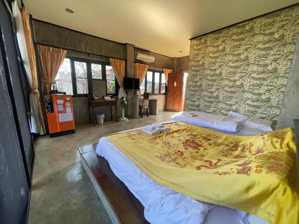 Bed in Baan Hom Muen Li