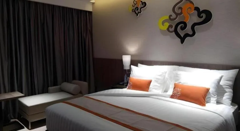 Bed in Patra Cirebon Hotel & Convention