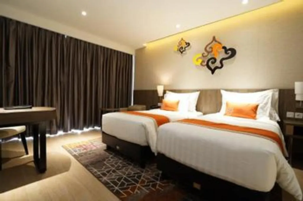 Bed in Patra Cirebon Hotel & Convention
