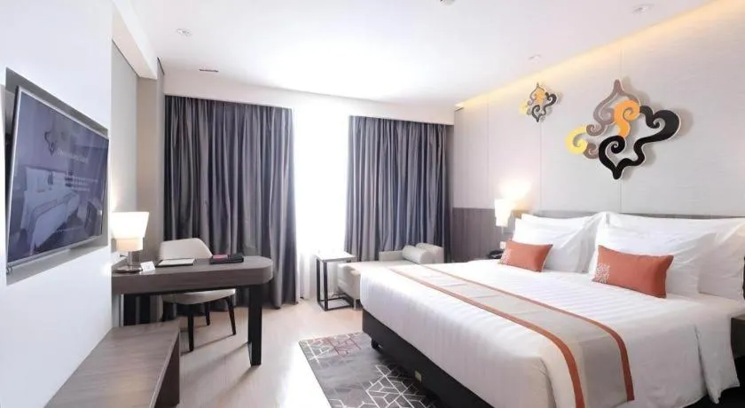 Bed in Patra Cirebon Hotel & Convention