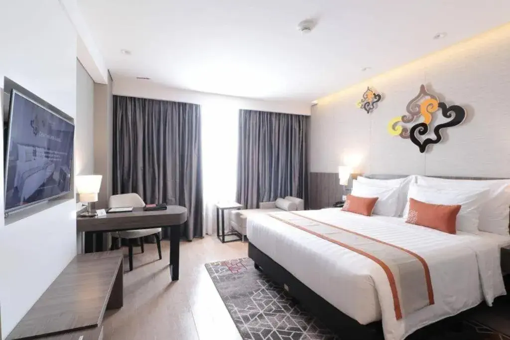 Bed in Patra Cirebon Hotel & Convention Bed in Patra Cirebon Hotel & Convention