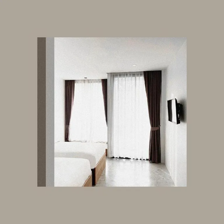 Bed in Rangsiya Boutique Hotel