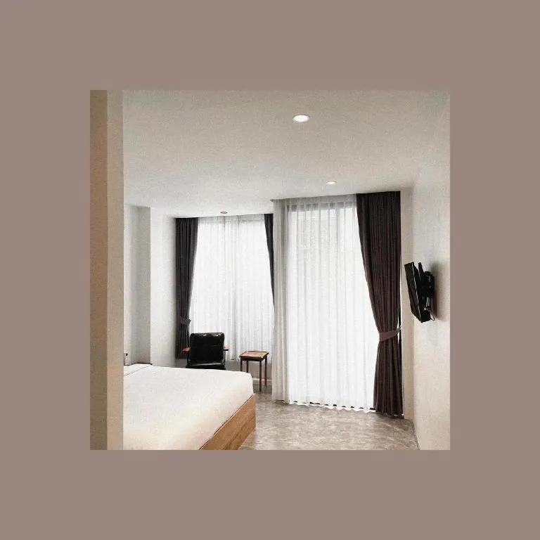 Bed in Rangsiya Boutique Hotel