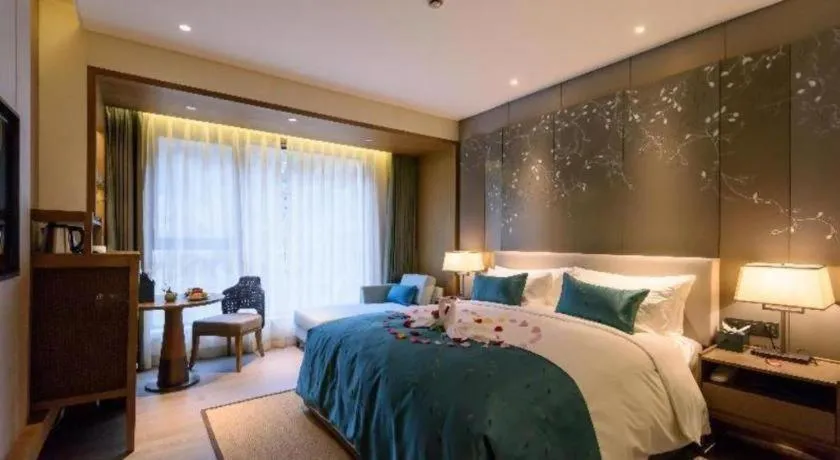 Bed in Landison Xinan Hotel Hangzhou