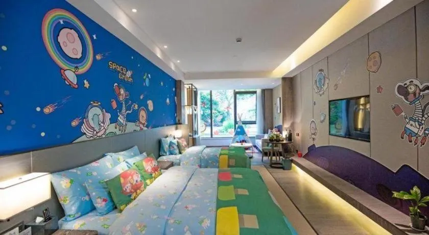 Bed in Landison Xinan Hotel Hangzhou