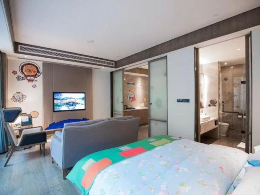 Bed in Landison Xinan Hotel Hangzhou