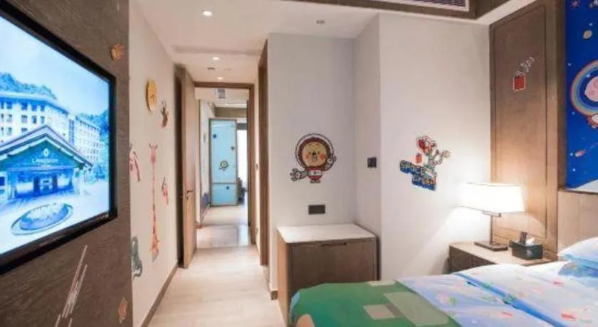 Bed in Landison Xinan Hotel Hangzhou