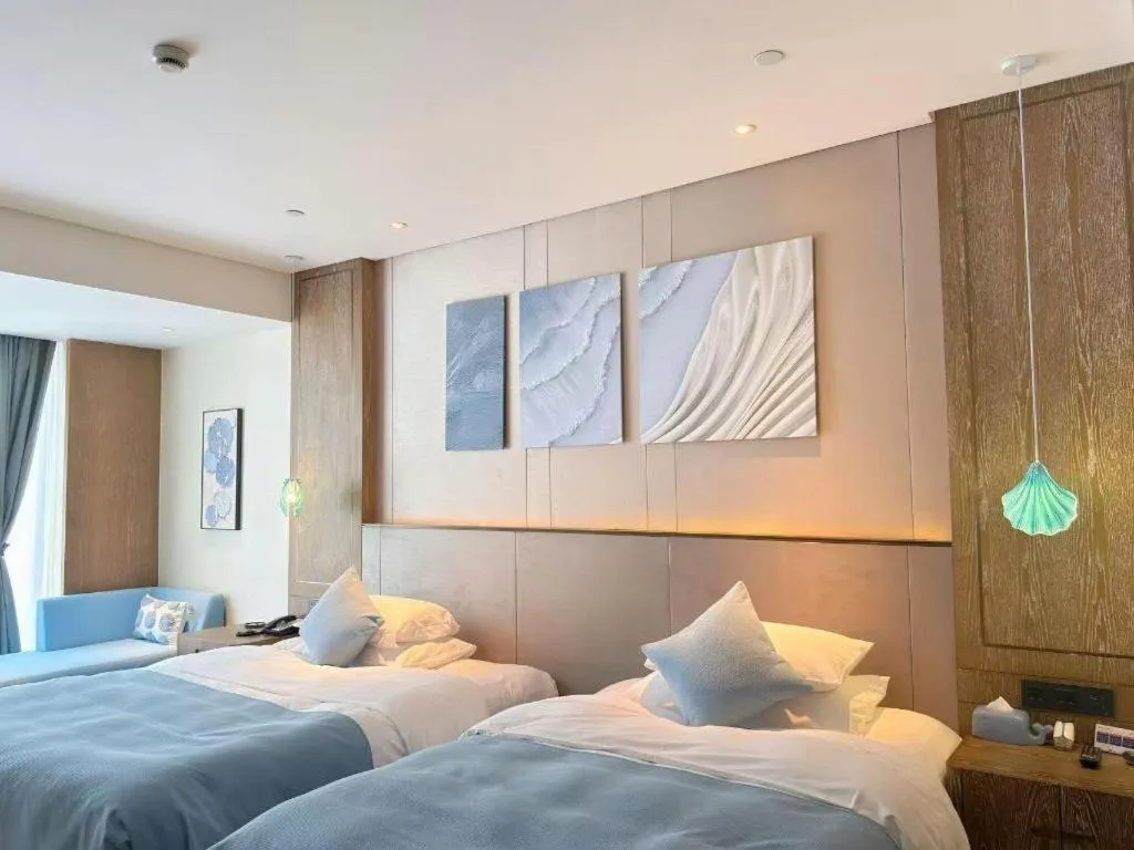 Bed in Landison Xinan Hotel Hangzhou