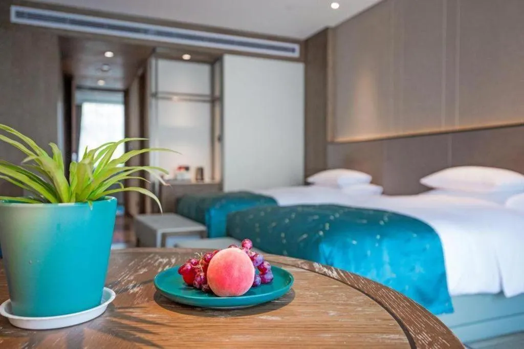 Bed in Landison Xinan Hotel Hangzhou