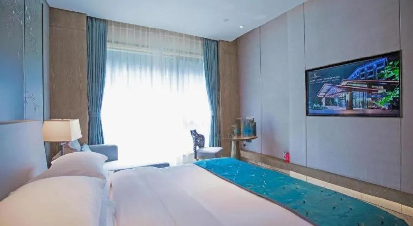Bed in Landison Xinan Hotel Hangzhou