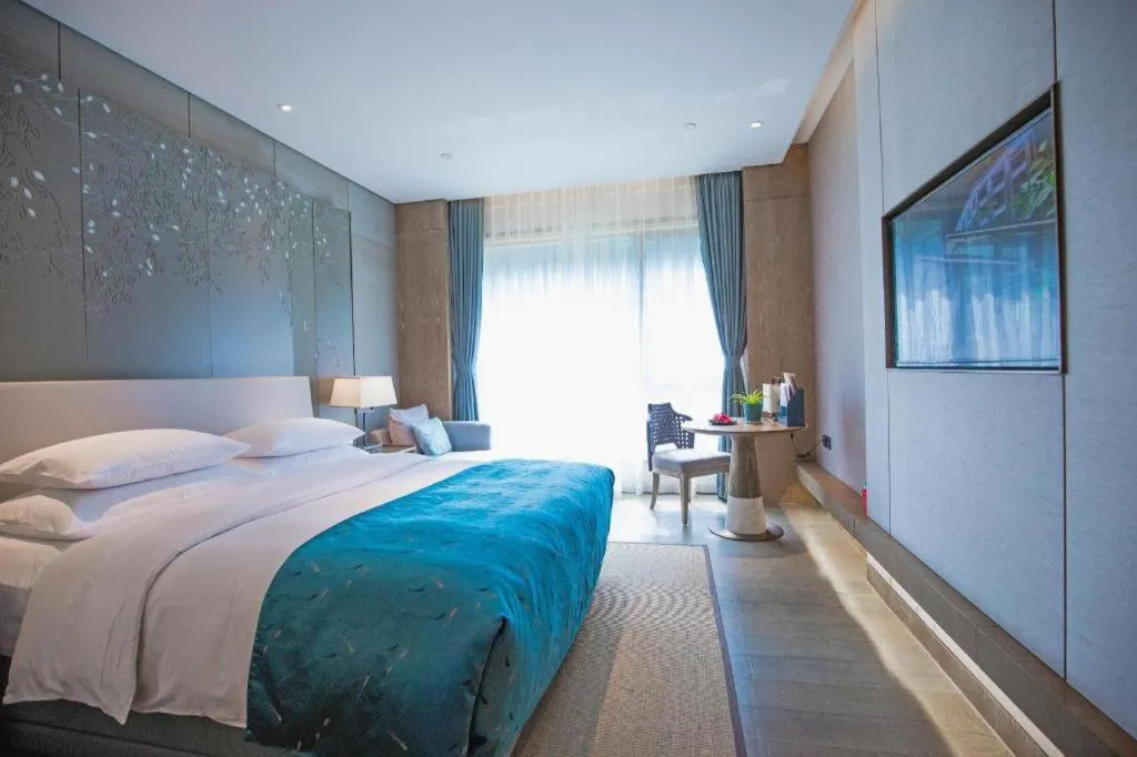 Bed in Landison Xinan Hotel Hangzhou