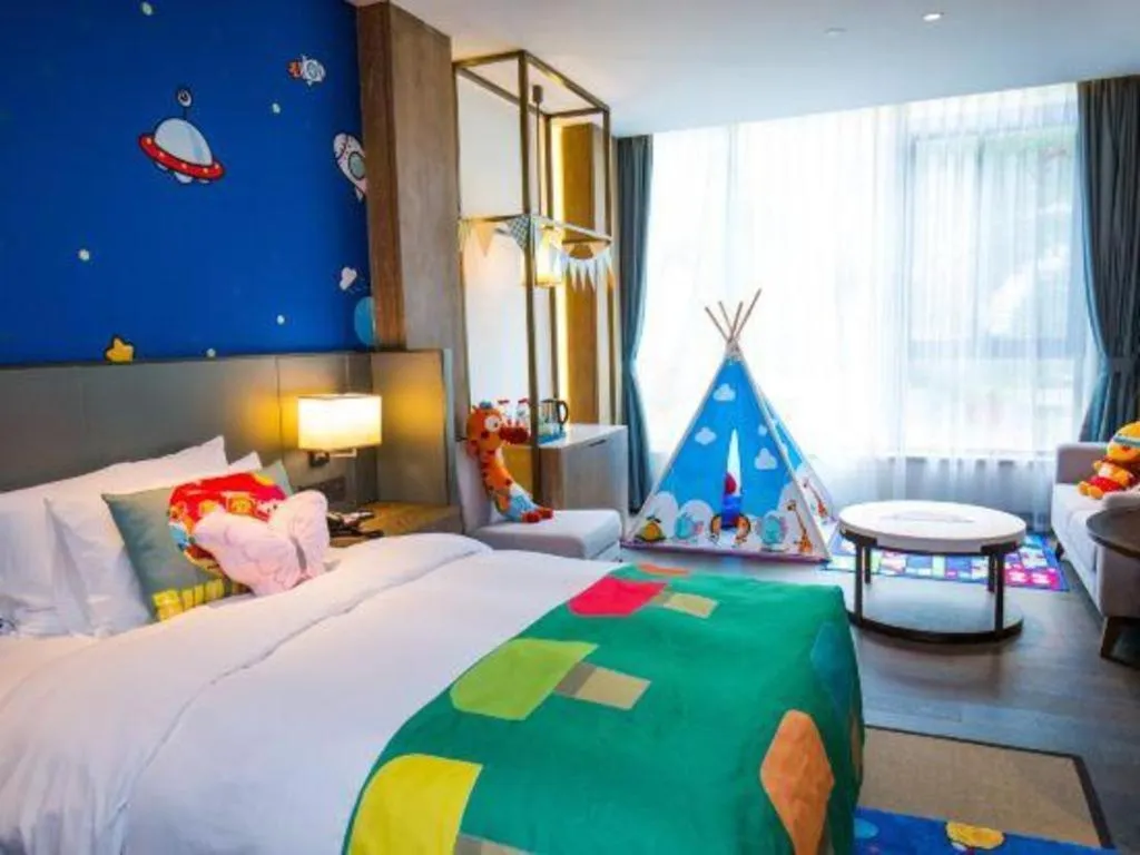 Bed in Landison Xinan Hotel Hangzhou