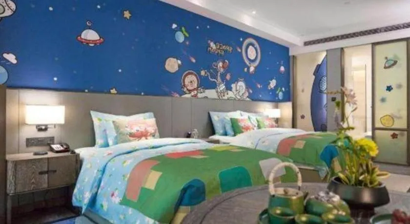 Bed in Landison Xinan Hotel Hangzhou