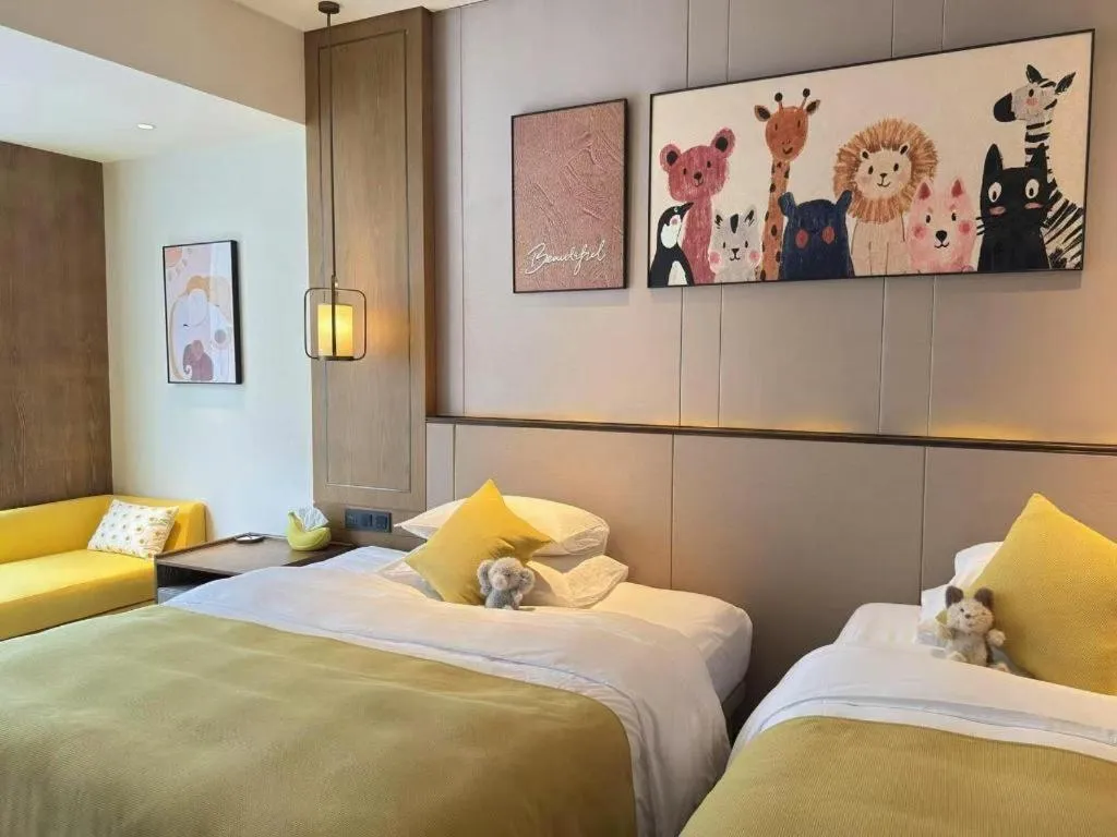 Bed in Landison Xinan Hotel Hangzhou